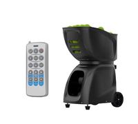 Tennis Ball Serving Launching Machine,Pt-Max C Portable Tennis Ball Machine,Automatic Tennis Ball Launcher,Serve Frequency is 1.8-8 Seconds Per Ball,for Tennis Beginners and Experienced P(Color:Black)
