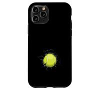 Tennis Ball Smash Through Wall Player Fan Sport Case for iPhone 11 Pro