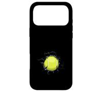 Tennis Ball Smash Through Wall Player Fan Sport Case for iPhone 17 Pro Max