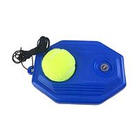 Tennis Ball Trainer Self-study Training Aids Practice Tool with Elastic Rope Base for Player Single-Player Exercises Improve Athletic Ability Hand-Eye Coordination Skills Lightweig