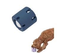 Tennis Ball Tumbling Dog Teething Ball,Tennis Tumble Puzzle Toy,Training Puppy Ball Pet Dog Toys,Rubber Interactive Rubber Dog Toy,Interactive Ball Puppy Drop Toy Rubber (Navy)