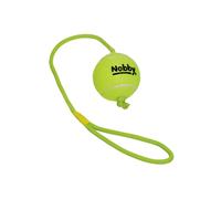 Tennis ball with throw rope for dogs Nobby Pet