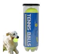 Tennis Balls for Dogs - Dog Tennis Balls, 3 x Indestructible Fetch Tennis Balls | Interactive Poetto Sport Outdoor Sports Pet for Cats, Dogs as a Tool