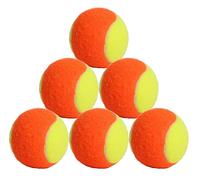 Tennis Balls Low Compression Stage Tennis Ball for Beginners Youth Kids Training Practicing for Easy Transport (orange)
