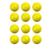 Tennis Balls, Practice Tennis, Versatile Use Lightweight Build Indoor Safe Noise Reduction Gentle Bounce Controlled Speed, Foam Balls for Beginners, Training 1.97 Inches