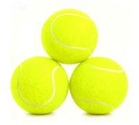 Tennis Balls, Standard Size 2.5‘’ High Elasticity Great For Ball Games Or Dogs, 3 Pack Practice Tennis Balls, Sport Play Dog Toy Ball, Great For Lessons, Practice, Throwing Machines