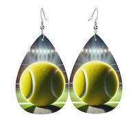 Tennis Baseball Sport Women Hook Earring Anti-Oxidation Drop Earrings Novelty Earring For Vacation Multiple Piercings Wedding