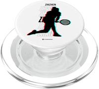 Tennis Baseline Blur - ZhiZhen Zhang PopSockets PopGrip for MagSafe