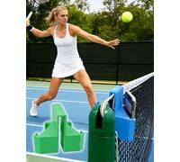 Tennis Camera Mount, Dual Perspective Capture Every Match Moment Effortlessly Tennis Net Camera Mount Snaps onto the Net Post, Net Mount Phone Holder for You Review, Adjust, Level up Skill (Green)