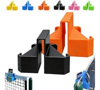 Tennis Camera Mount, Net-Mounted Phone & Action Camera Holder for Net Fence, Protable No-Installation Stable Shot Mount, Ball Game Shooting Stand for Match Recording, Training Analysis(Black+Orange)