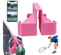 Tennis Camera Mount, Tennis Net Camera Mount, Padel Tennis Net Phone Holder for Pickleball for Match Analysis, Practice & Coaching, Smartphone Mount for Padel Court Fence