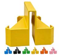 Tennis Camera Mount,Tennis Net Camera Mount,Simple Clip-On Design That Attaches Directly,Smartphone for Padel Court Fence,for Smartphones&Action Cameras for Match Recording,Training Analysis (Yellow)