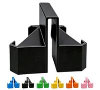 Tennis Camera Mount,Tennis Net Camera Mount,Simple Clip-On Design That Attaches Directly,Smartphone for Padel Court Fence,for Smartphones&Action Cameras for Match Recording,Training Analysis (Black)