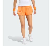 adidas Women's Tennis Climacool 2IN1 Match Shorts, Pure Orange, XS