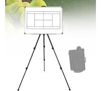 Tennis Clipboard with Retractable Stand - Dry Erase Double-Sided for Coaches, Magnetic Tennis Tactic Board Height Adjustable for Training Sessions