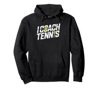 Tennis Coach Pride Women Men Coaching Sport Instructor Life Pullover Hoodie