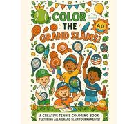 Tennis Coloring Book: All Grand Slams