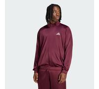 adidas Men's Tennis Cover Up Coat, maroon, S