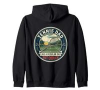 Tennis Dad Player Racket Court Athlete Father's Day Zip Hoodie