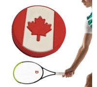 Tennis Dampener | National Flag Theme Tennis Racket Dampener,Silicone Racket Vibration Dampeners Shock Absorption for Rackets, Racquet Decoration, America/UK/Canada Style