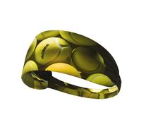 Tennis Diagram Elastic Sports Headband, Unisex Headband, Wicks Moisture and Eliminates Excess Sweat, Suitable for Sports Such As Football, Running and Yoga, Etc.