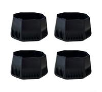 Tennis Equipment Essential Set of Four Strong and Reliable End Made from High Grade Plastic Material Perfectly Fitting Standard Handles