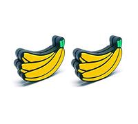 Tennis Feel Healthy Pack | Food Vibrations Dampeners | For Racket and Strings | 2-Pack | Banana