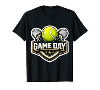 Tennis Game Day Fan Lover Cute Player Coach Spectator Quote T-Shirt