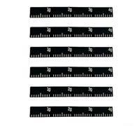 Tennis Gear Improvement 6pcs Silicone Weighted Tapes for Enhanced Stability on the Court