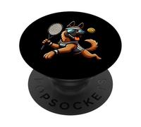Tennis German Shepherd Dog RER Sunglasses Rally PopSockets Adhesive PopGrip