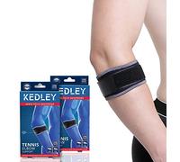 Tennis/Golfer Elbow Support Brace by KEDLEY | Medical Grade Compression Strap. SINGLE PACK