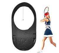 Tennis Hitting Trainer Portable Exercise Machine with Large Targets Foldable Net Tennis Training Precision Windows Indoor Outdoor for Women Adults