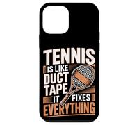 Tennis Is Like Duct Tape It Fixes Everything Case for iPhone 12 mini