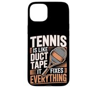 Tennis Is Like Duct Tape It Fixes Everything Case for iPhone 15 Plus