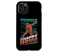 Tennis Is My Happy Hour Tennis Player Tennis Training Case for iPhone 11 Pro
