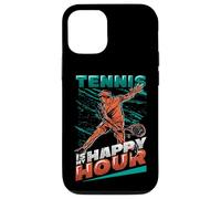 Tennis Is My Happy Hour Tennis Player Tennis Training Case for iPhone 12/12 Pro