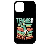 Tennis Is My Happy Hour Tennis Player Tennis Training Case for iPhone 12/12 Pro