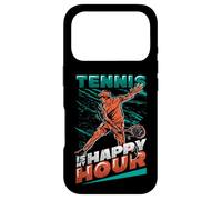Tennis Is My Happy Hour Tennis Player Tennis Training Case for iPhone 17 Pro
