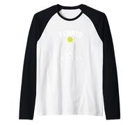 Tennis Is My Life Graphic Raglan Baseball Tee