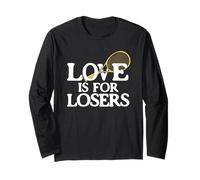 Tennis Love Joke for Losers, Tennis Player Funny Tennis Pun Long Sleeve T-Shirt