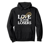 Tennis Love Joke For Losers, Tennis Player Funny Tennis Pun Pullover Hoodie