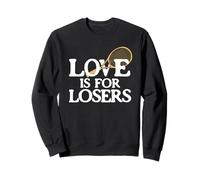 Tennis Love Joke For Losers, Tennis Player Funny Tennis Pun Sweatshirt