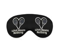 Tennis Lover Love Means Nothing Sleep Eye Mask Night Shade Cover Soft Adjustable for Travel Naps