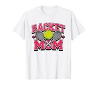 Tennis Mom Raising Racket Kid Same Time Life Identity T-Shirt
