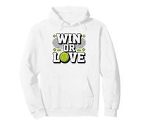 Tennis Mom Watching Every Match Sideline Win Love Court Pullover Hoodie