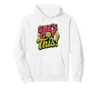 Tennis Mom Watching Stands Cheering Kid Through Every Match Pullover Hoodie