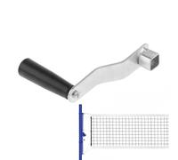 Tennis Net Crank - Tensioning Device Equipment, Cast Iron Manual Adjustment Handle, Replacement Winch Tightening Accessory, Metalic Sport Pole Torque Lever | Training Gear for Athletes & Coaches
