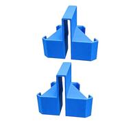 Tennis Net Phone Camera Mount, Dual-Perspective Fence Phone Action Camera Holder with Clip, 3D Printed Cell PhoneFence Mount Blue 2pcs