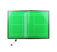Tennis Notes for Coaches, Volleyball Notes for Coaches - Coaches Board Coaches Notes - Folding Tennis Board, Field Marking Board, Court Notes,