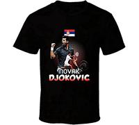 Tennis Novak Djokovic Men's T-Shirt Black M